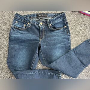 Cropped Blue Jeans - Max Jeans by MaxStudio.com